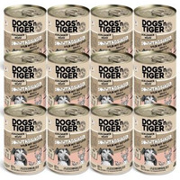 Produktbild von Dogs’n Tiger Sonntagsjäger Adult Hundefutter mit Wild und Geflügel - 12 x 400 g