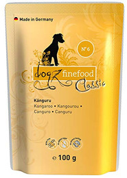 Produktbild von dogz finefood Hundefutter nass N° 6 Känguru - 12 x 100 g