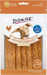 Produktbild von DOKAS 70 Gramm Hundesnacks Hühnerbrust getrocknet 12 x 70 Gramm