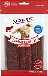 Produktbild von DOKAS 70 Gramm Hundesnacks Lammfleisch getrocknet 12 x 70 Gramm