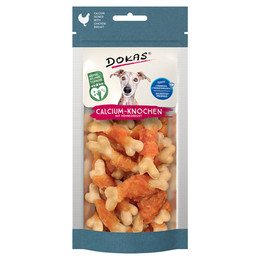 Produktbild von Dokas Calcium-Knochen mit Hühnerbrust - 75 g
