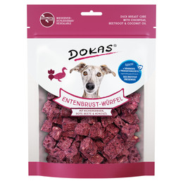 Produktbild von Dokas Entenbrust-Würfel mit Kichererbsen, Rote Beete & Kokosöl - 8 x 150 g
