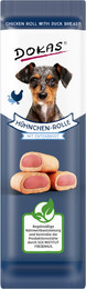 Produktbild von Dokas Hühnchen-Rolle mit Ente für Hunde - 10 g