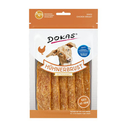 Produktbild von Dokas Hühnerbrust getrocknet - 12 x 70 g