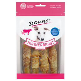 Produktbild von Dokas Hühnerbrust Kaurolle - 10 x 90 g
