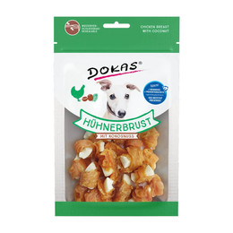 Produktbild von Dokas Hühnerbrust mit Kokosnuss - 9 x 60 g