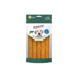 Produktbild von Dokas Hunde Snack Churros mit Rinderleber, Süßkartoffel und Mehlwurm - 8 x 150 g