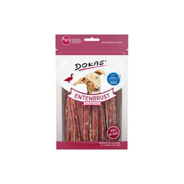 Produktbild von Dokas Hunde Snack Entenbrust in Streifen - 12 x 70 g