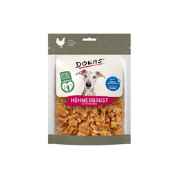 Produktbild von Dokas Hunde Snack Hühnerbrustfilet in Stückchen - 7 x 170 g