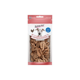 Produktbild von Dokas Hunde Snack Hühnerherzen gefriergetrocknet - 8 x 22 g