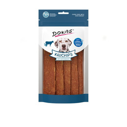 Produktbild von Dokas Hunde Snack Kauchips mit Entenbrust - 5 x 175 g