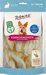 Produktbild von Dokas Kaninchenohren Ohne Fell Getrocknet - 70 g