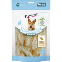 Produktbild von DOKAS Kaninchenohren ohne Fell getrocknet Hundesnack - 7 x 70 g