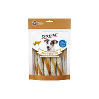 Produktbild von Dokas Kau-Twister Rinderhaut, Pansen & Hühnerbrust - 9 x 200 g