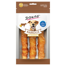 Produktbild von Dokas Kaurolle mit Hühnerbrust Medium - 6 x 150 g