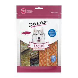 Produktbild von Dokas Lachs in Streifen - 8 x 12,5 g