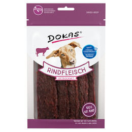 Produktbild von Dokas Rindfleisch getrocknet - 12 x 70 g