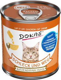 Produktbild von Dokas Schleck und weg Katzendrink Huhn 100 g - 18 Stück / Sparpaket, für: Katze