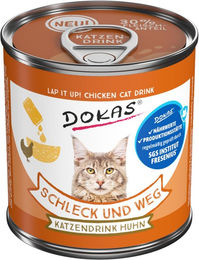 Produktbild von Dokas Schleck und weg Katzendrink Huhn - 6 x 100 g