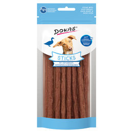 Produktbild von Dokas Sticks mit Entenbrust, Entenherz und Entenleber - 60 g
