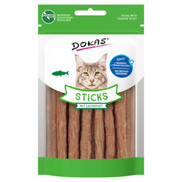 Produktbild von Dokas Sticks mit Lachsfilet - 30 g