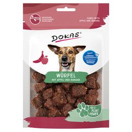 Produktbild von Dokas Würfel mit Apfel & Banane - 4 x 105 g