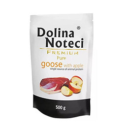 Produktbild von Dolina Noteci Dog Pure Gans & Apfel Nassfutter für Welpen kleine Rassen - 500 g