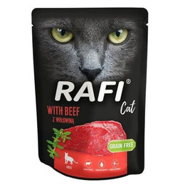 Produktbild von Dolina Noteci Katzenfutter RAFI Cat Kalbfleisch - 10 x 300 g