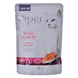 Produktbild von Dolina Noteci Piper Animals Katzenfutter mit Lachs - 100 g