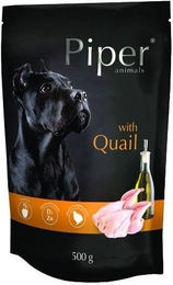 Produktbild von DOLINA NOTECI PIPER Animals mit Wachtel 500 g Nassfutter für Hunde