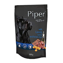 Produktbild von DOLINA NOTECI PIPER mit Lammfleisch, Karotten und braunem Reis - 500 g