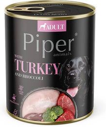 Produktbild von DOLINA NOTECI PIPER Nassfutter mit Pute und Brokkoli für Hunde - 800 g