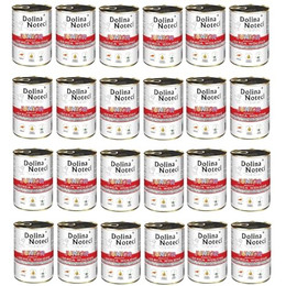 Produktbild von Dolina Noteci Premium Junior Rinderherzen Nassfutter - 48 x 400 g