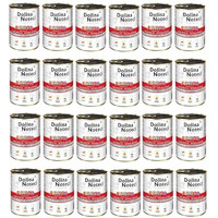 Produktbild von Dolina Noteci Premium Junior Rinderherzen Nassfutter - 48 x 400 g