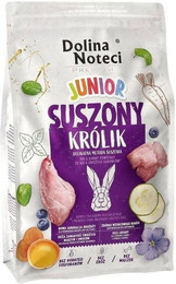Produktbild von DOLINA NOTECI Premium Junior Trockenfutter mkt Kaninchen für Hunde 4 kg