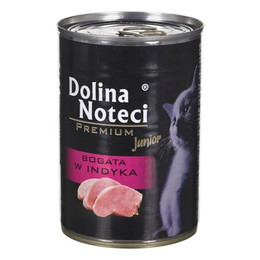 Produktbild von DOLINA NOTECI Premium Junior Truthahn-reiches Kätzchenfutter - 400 g