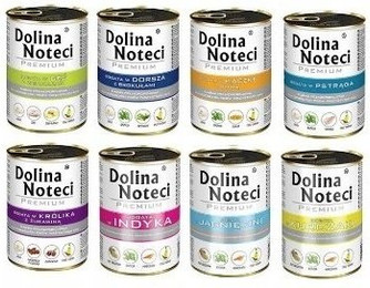 Produktbild von DOLINA NOTECI Premium Mix Hundefutter nass - 16 x 400 g