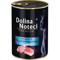 Produktbild von Dolina Noteci Premium Nassfutter für Katzen Reich an Lamm - 12 x 400 g
