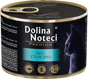 Produktbild von Dolina Noteci Premium Nassfutter Katze Thunfischfilet - 12 x 185 g