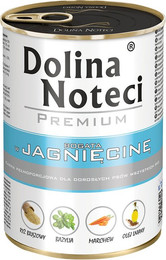 Produktbild von Dolina Noteci Premium Nassfutter mit Lamm - 24 x 400 g