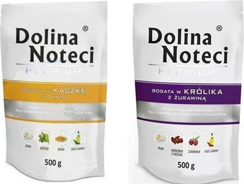 Produktbild von DOLINA NOTECI Premium PROBENSET Reich an Ente + Kaninchen 500 g x 10Stück