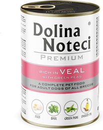 Produktbild von DOLINA NOTECI Premium Reich an Kalbfleisch mit grünem Erbsen 400 g