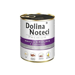 Produktbild von DOLINA NOTECI Premium reich an Kaninchen mit Moosbeere - 800 g