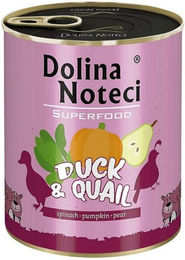 Produktbild von DOLINA NOTECI Premium SuperFood Ente mit Wachtel - 800 g