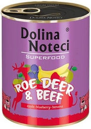 Produktbild von DOLINA NOTECI Premium SuperFood Rehe und Rindfleisch 800 g