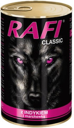 Produktbild von DOLINA NOTECI Rafi Classic mit Pute und Karotten in Sauce - 12 x 1240 g