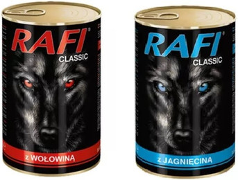 Produktbild von DOLINA NOTECI RAFI CLASSIC mit Rind- und Lammfleisch 1240 g x 12 Stück
