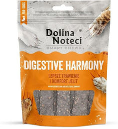Produktbild von DOLINA NOTECI Smart Chews Digestive Harmony Unterstützung der Verdauung, getrocknete Leckerlis für Hunde 100g