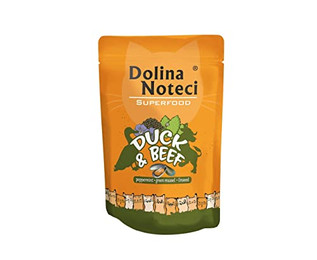 Produktbild von DOLINA NOTECI Superfood Ente und Rindfleisch Katzennassfutter - 85 g