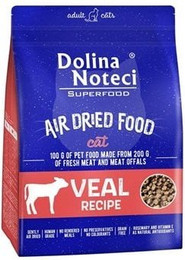 Produktbild von Dolina Noteci Superfood Feline Kalb Trockenfutter für Katzen - 4 x 1 kg